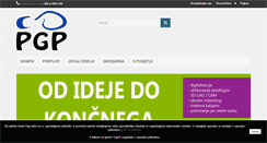Desktop Screenshot of pgp.si